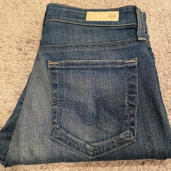 AG X Shopbop Farrah Destroyed Skinny Jeans Size 28 - Picture 2 of 7